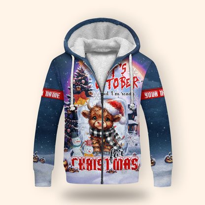 October's Christmas Cow Apparel, Custom Choo