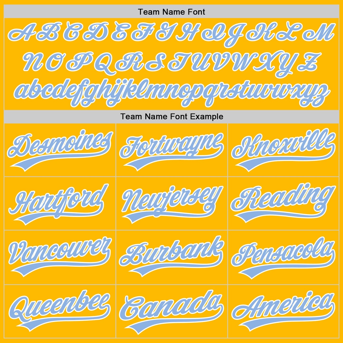 Custom Stitched Gold Light Blue-White Baseball Pullover Sweatshirt Hoodie
