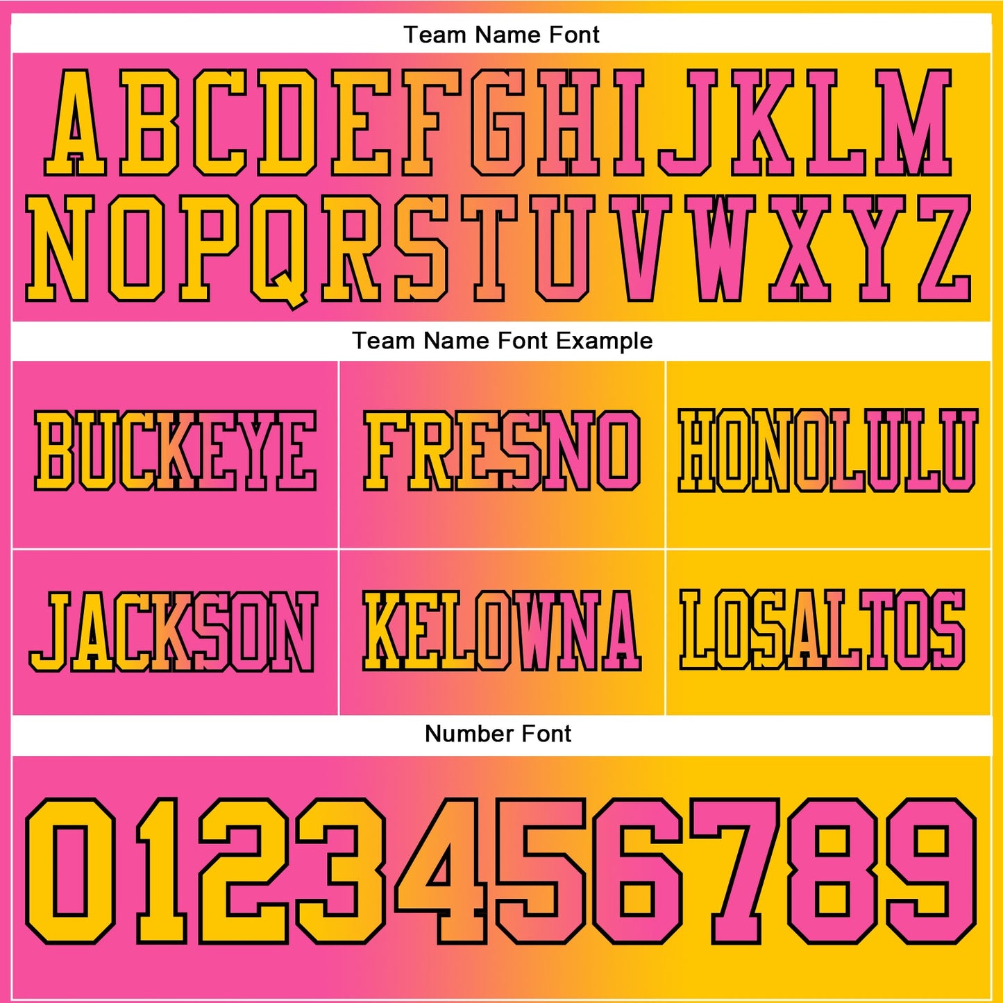 Custom Yellow Pink-Black Authentic Gradient Fashion Football Jersey