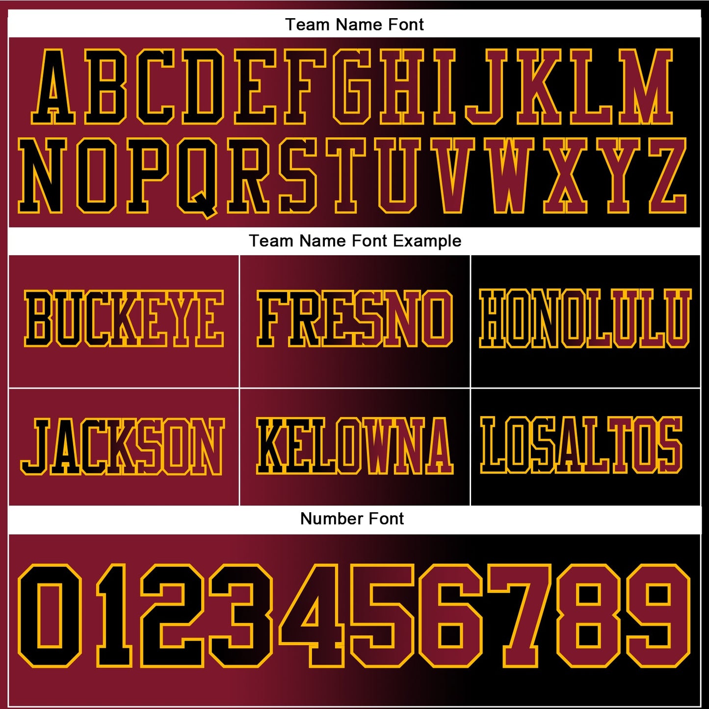 Custom Black Crimson-Gold Authentic Gradient Fashion Football Jersey