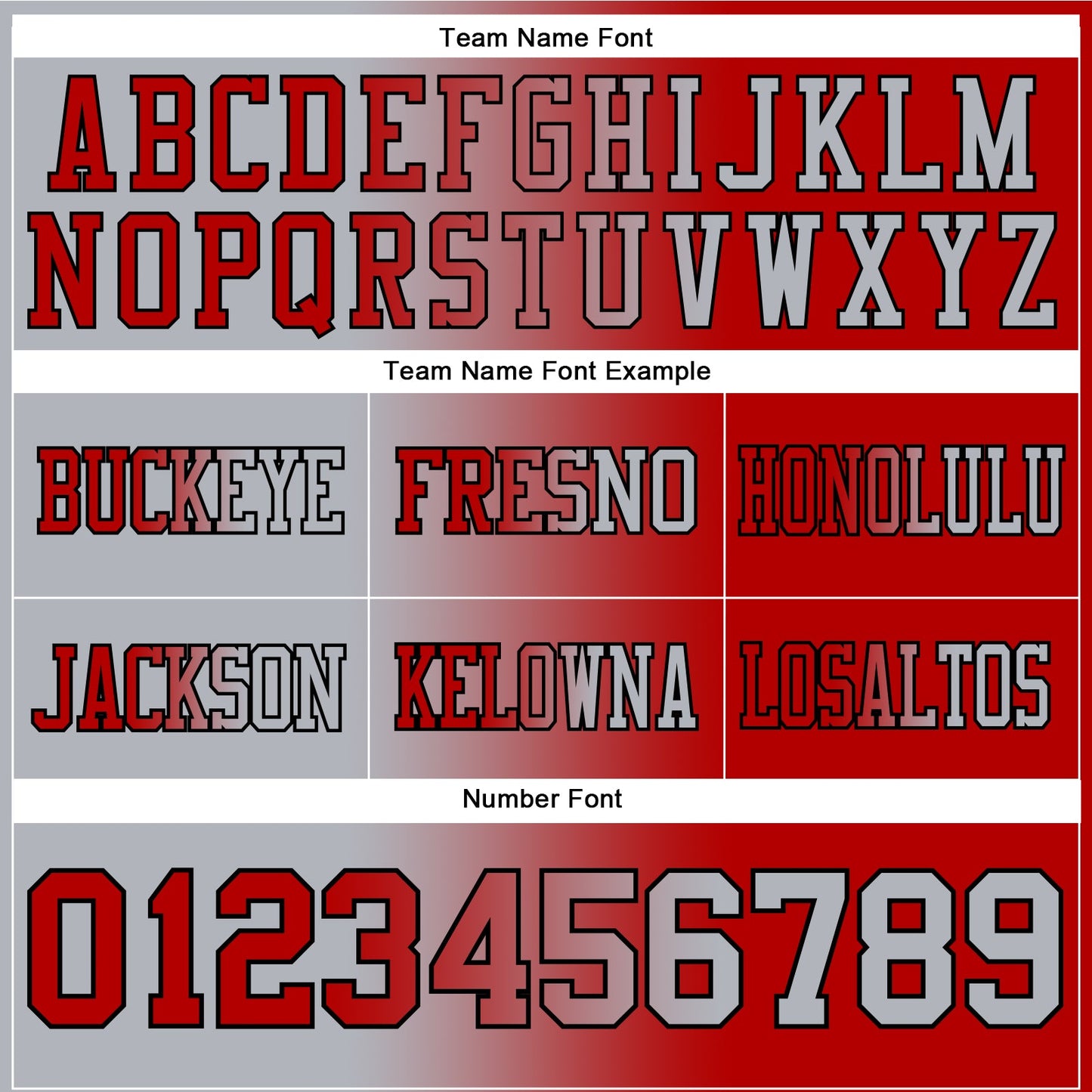 Custom Red Gray-Black Authentic Gradient Fashion Football Jersey