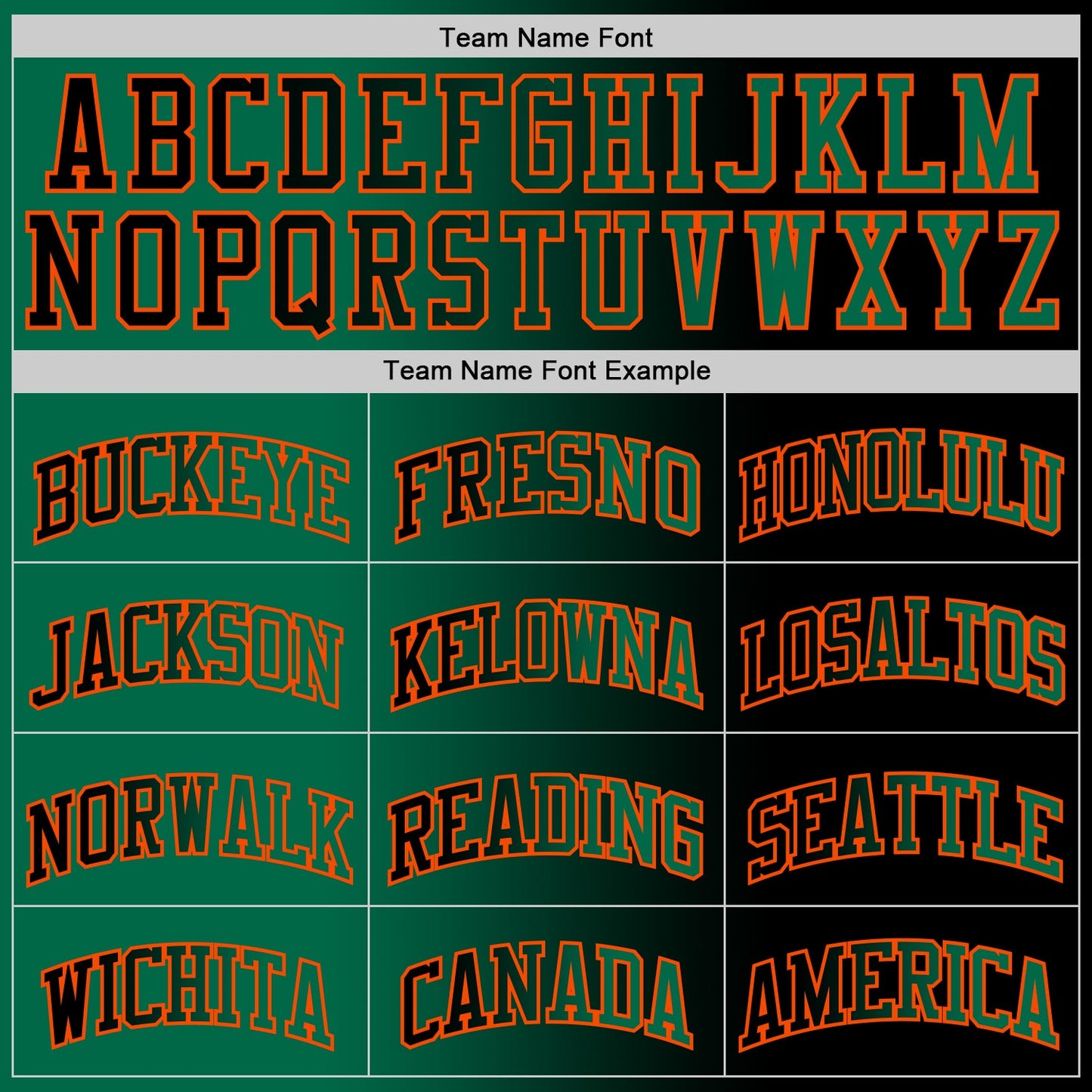 Custom Black Kelly Green-Orange Authentic Gradient Fashion Basketball Jersey