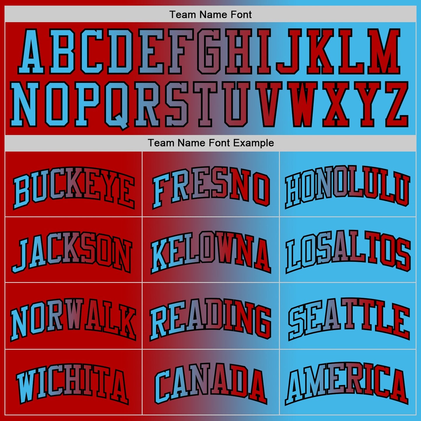 Custom Sky Blue Red-Black Authentic Gradient Fashion Basketball Jersey