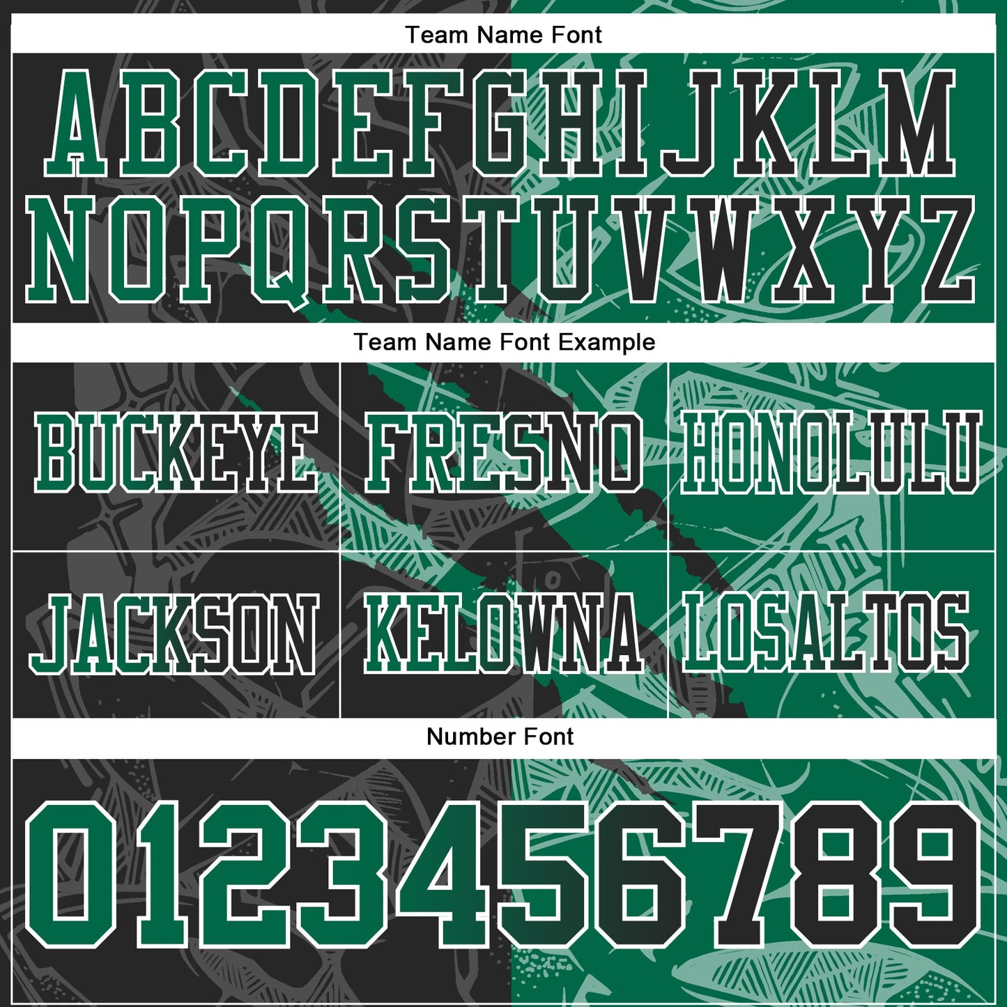 Custom Black Kelly Green-White Authentic Gradient Fashion Scratch Football Jersey