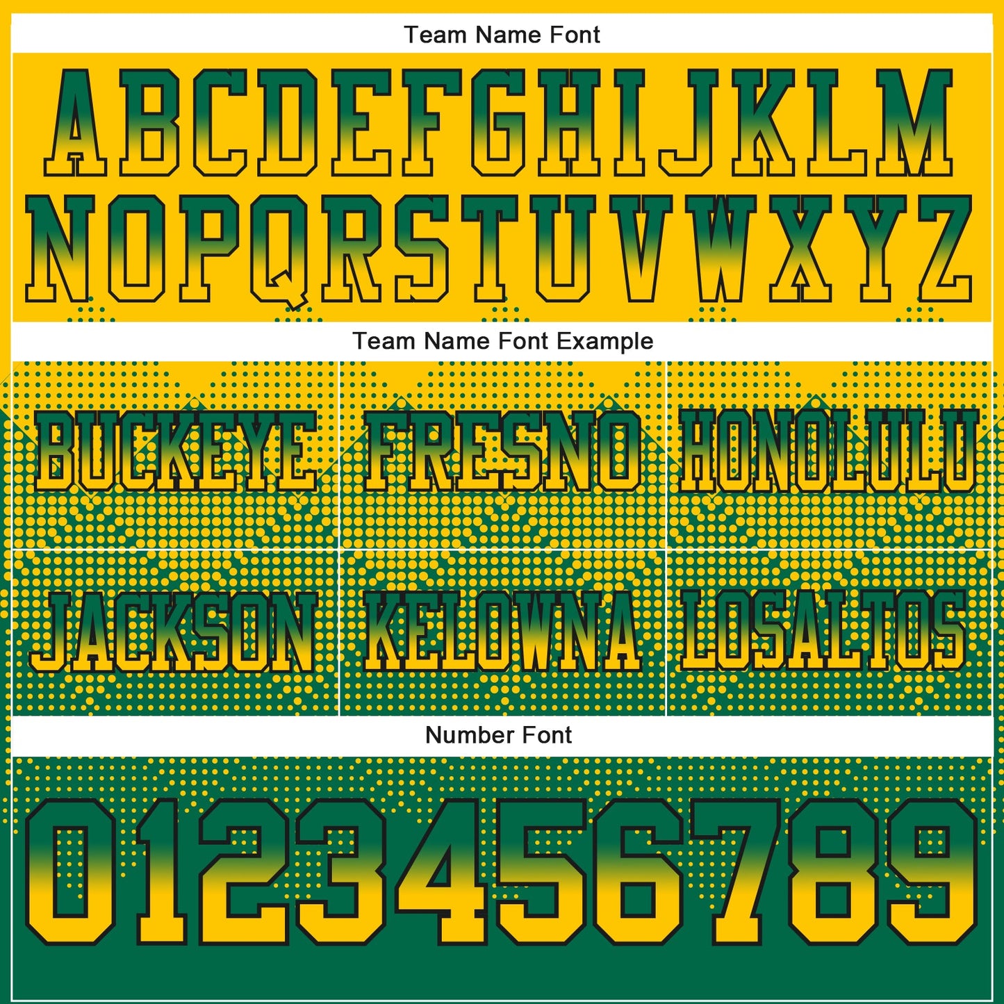 Custom Yellow Kelly Green-Black Authentic Gradient Square Shape 7V7 Flag Football Jersey