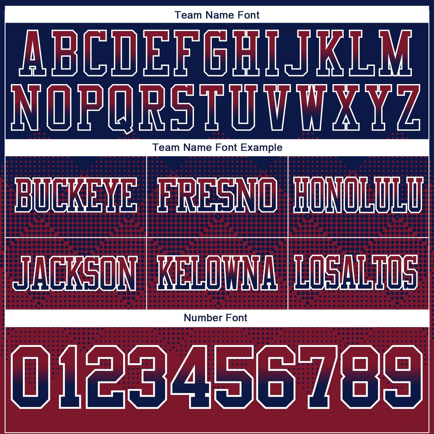 Custom Navy Crimson-White Authentic Gradient Square Shape 7V7 Flag Football Jersey