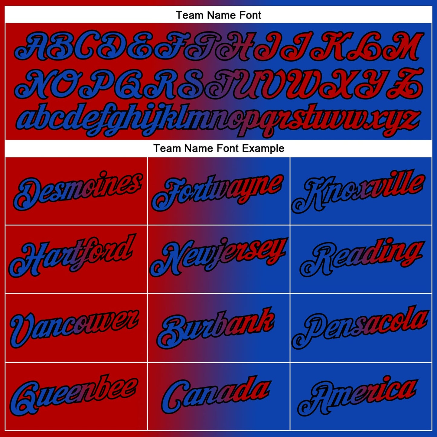 Custom Thunder Blue Red-Black Gradient Fashion Performance T-Shirt