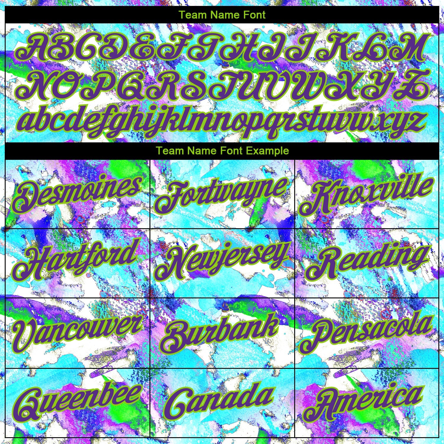 Custom Stitched Graffiti Pattern Purple-Neon Green 3D Watercolor Grunge Art Sports Pullover Sweatshirt Hoodie
