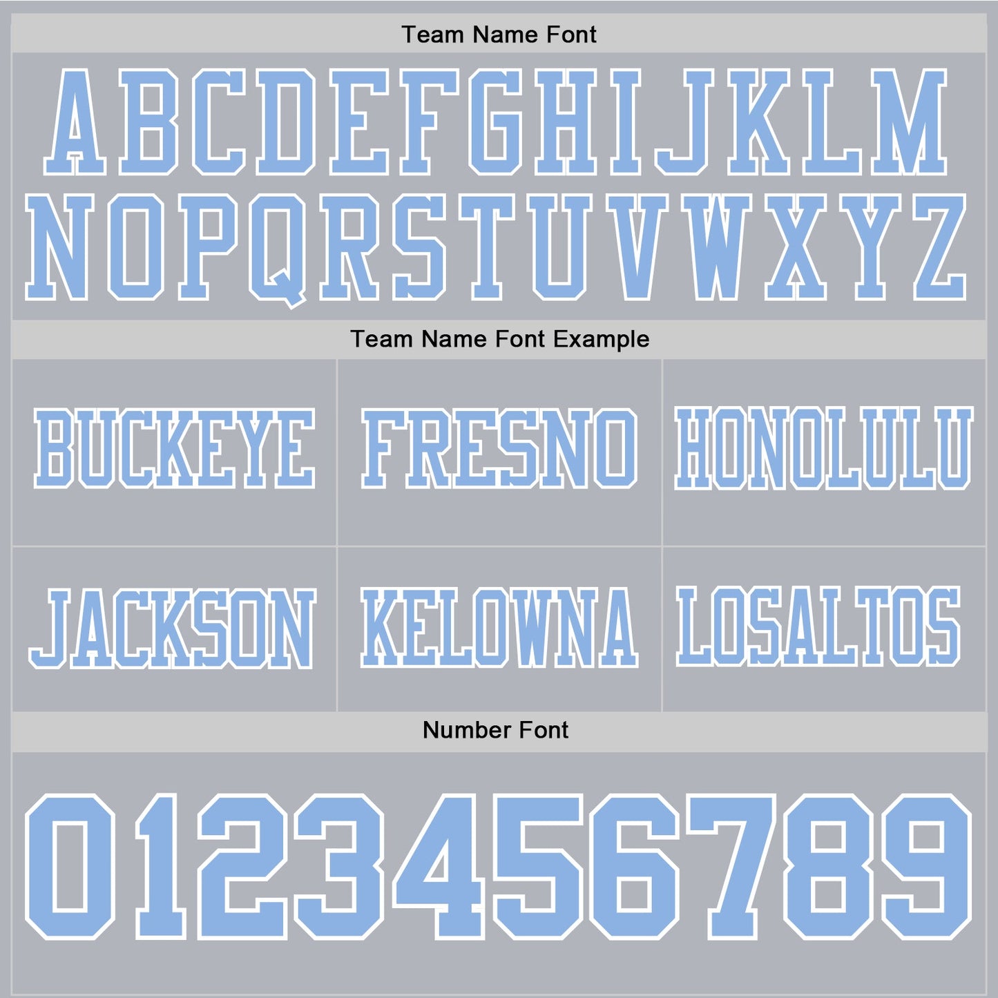 Custom Gray Light Blue-White Authentic Football Jersey