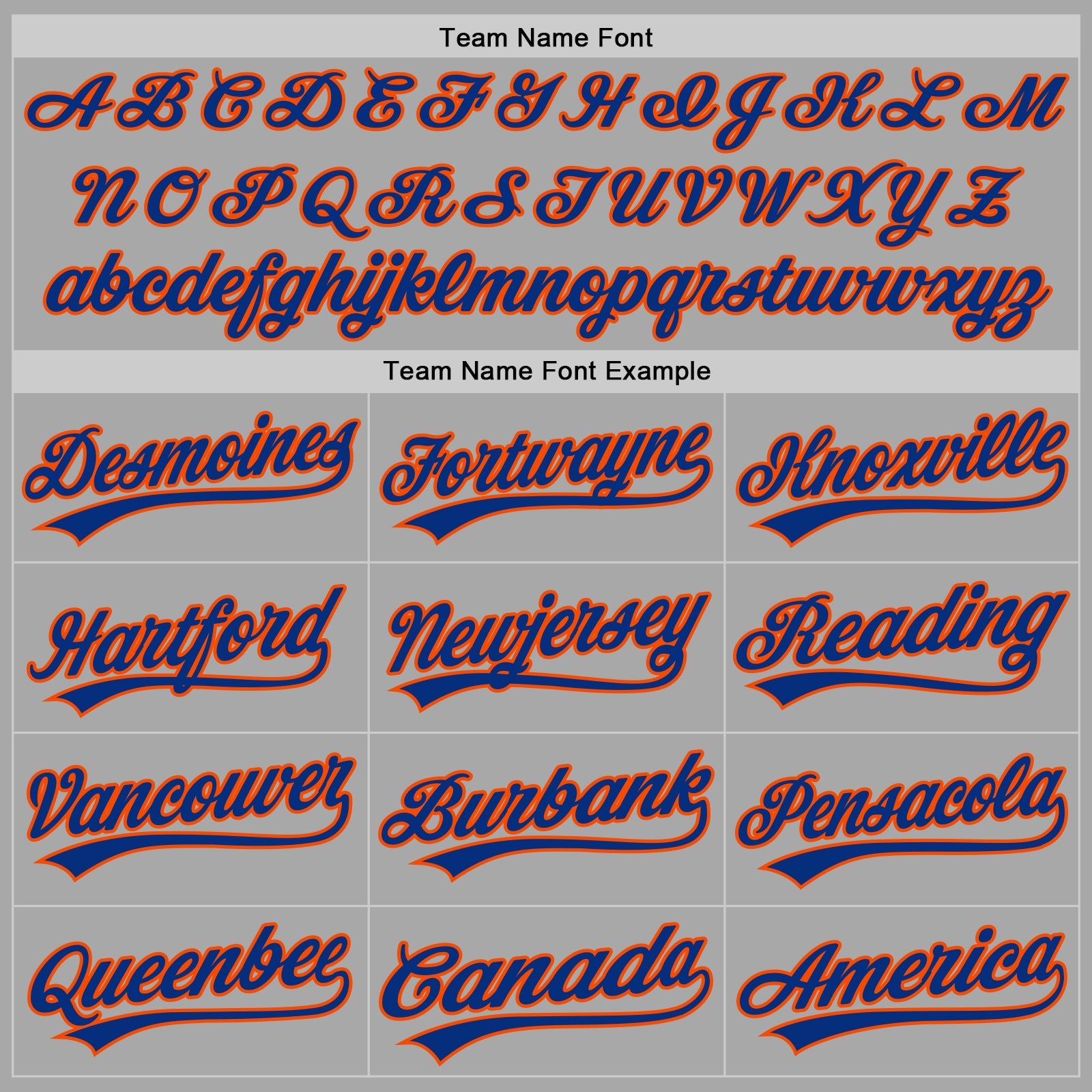 Custom Stitched Gray Royal-Orange Baseball Pullover Sweatshirt Hoodie