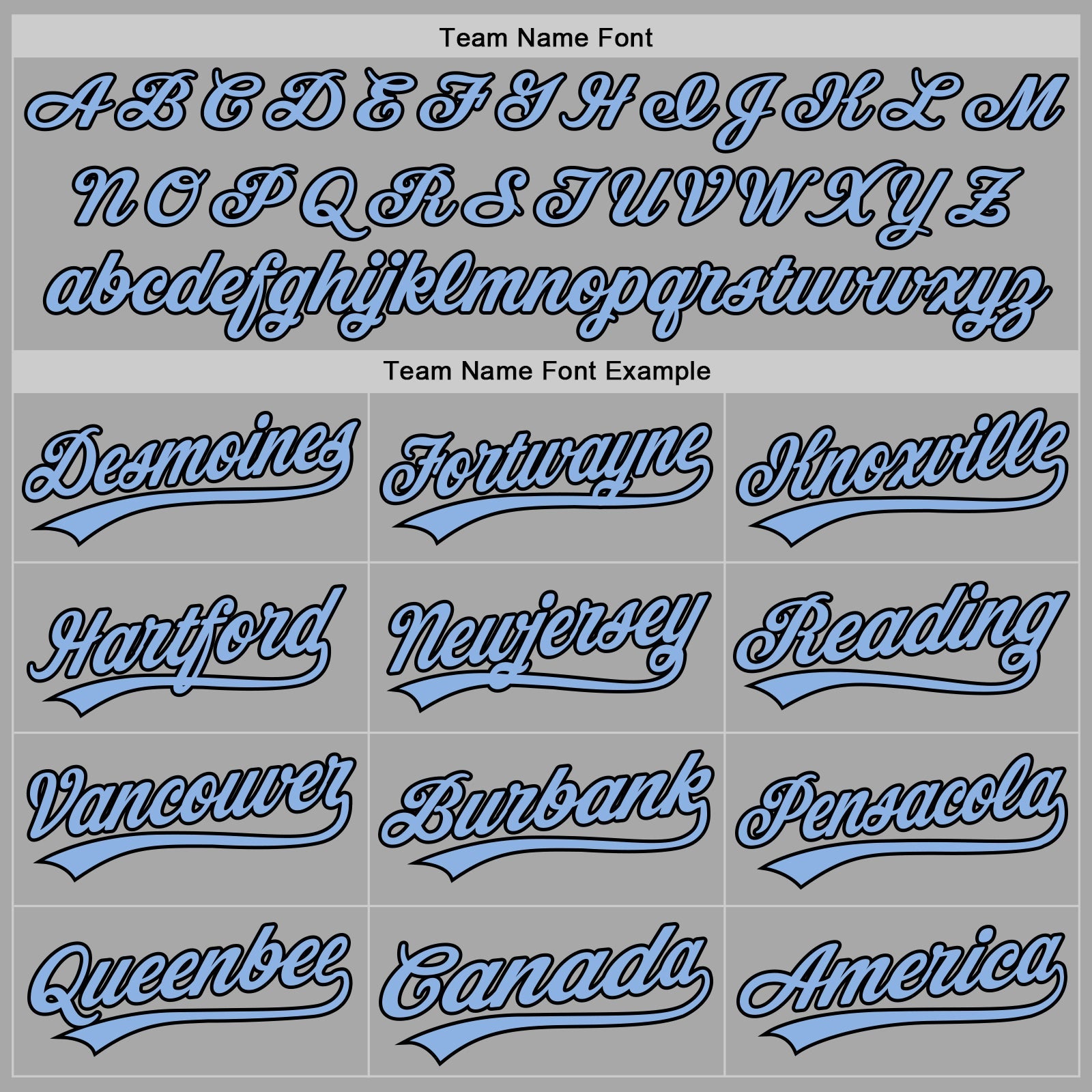Custom Stitched Gray Light Blue-Black Baseball Pullover Sweatshirt Hoodie