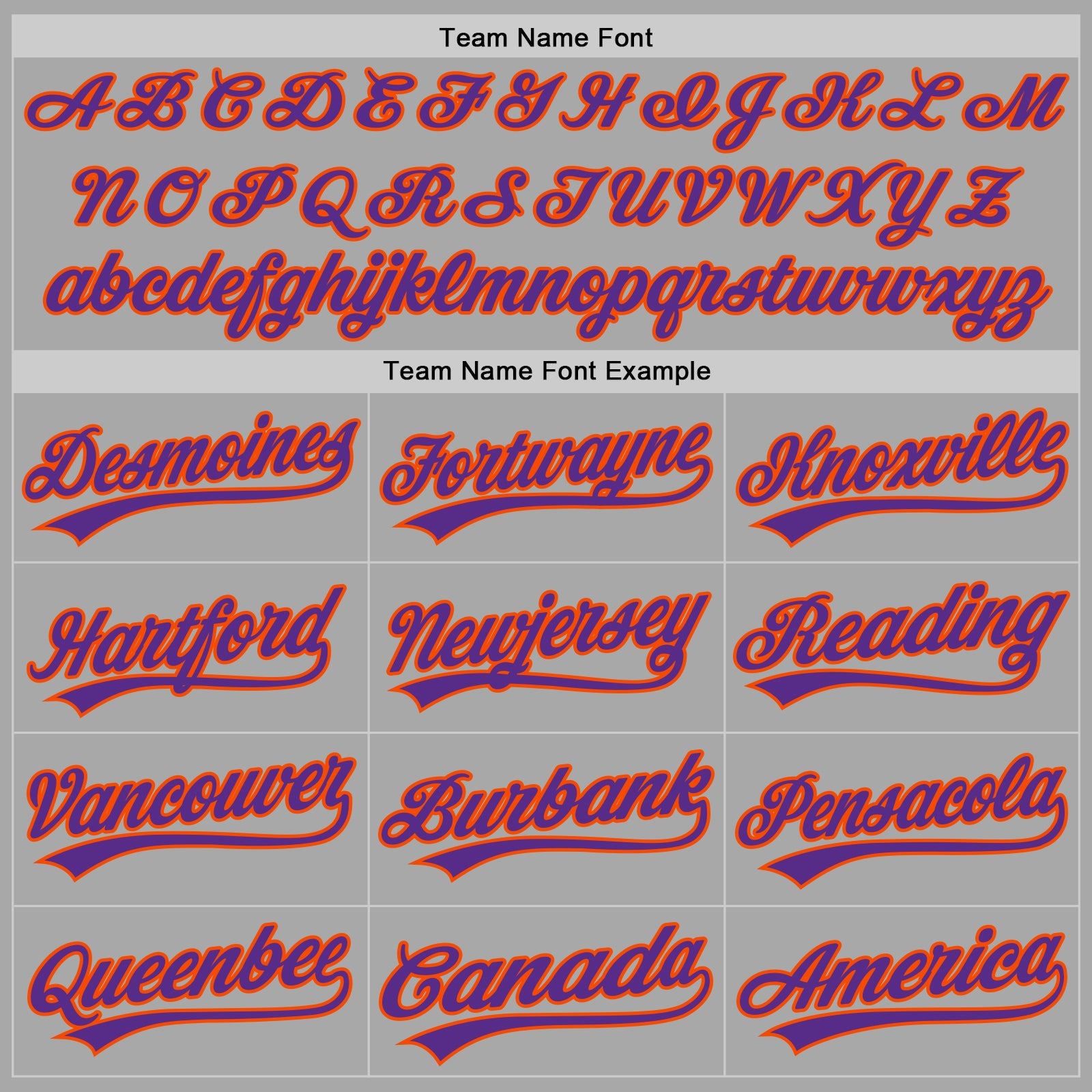 Custom Stitched Gray Purple-Orange Baseball Pullover Sweatshirt Hoodie
