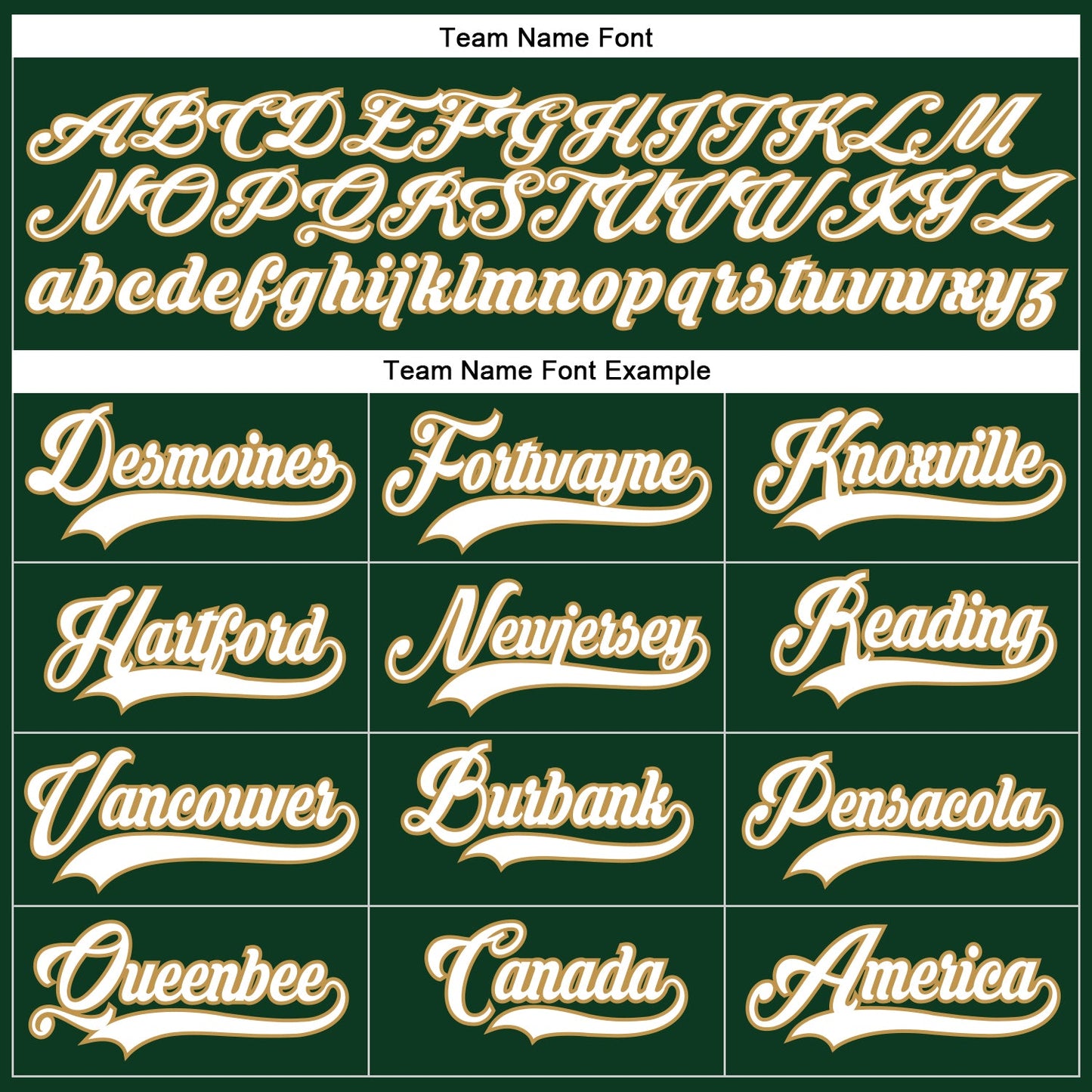 Custom Green White-Old Gold Hockey Lace Neck Jersey