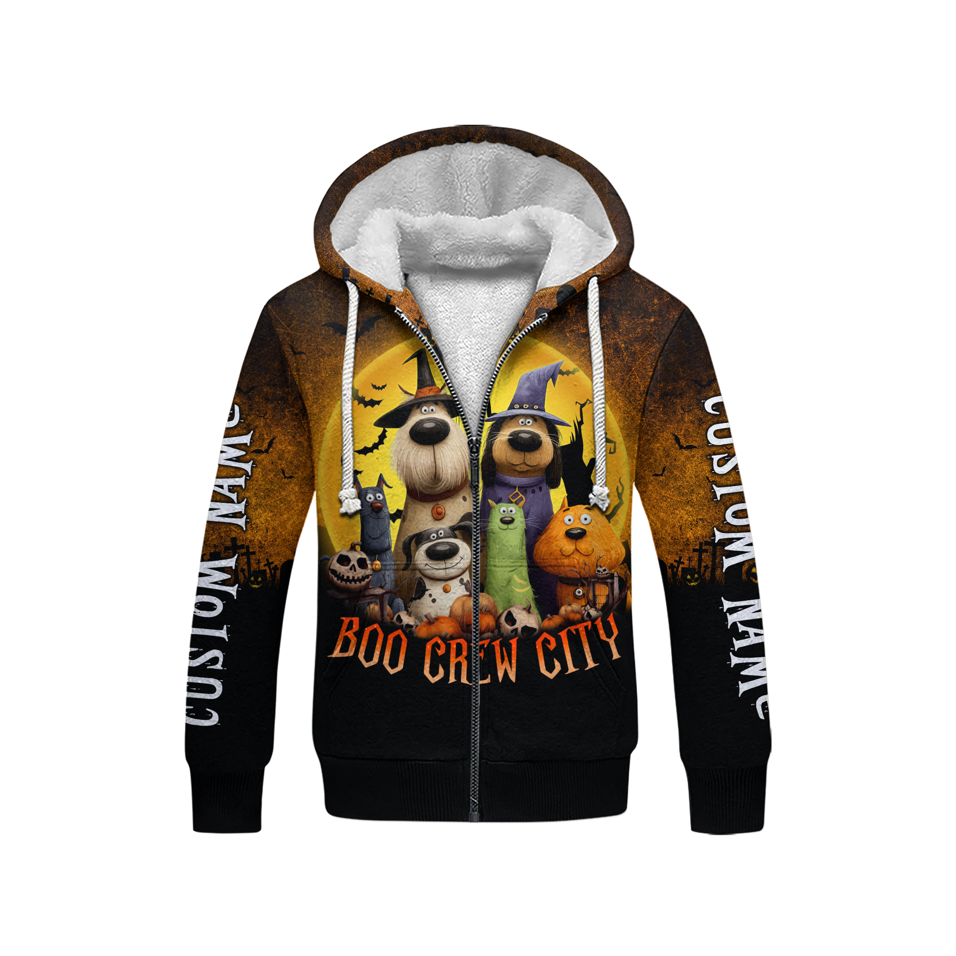 Personalized Pet In Boo Crew City, Custom Choo