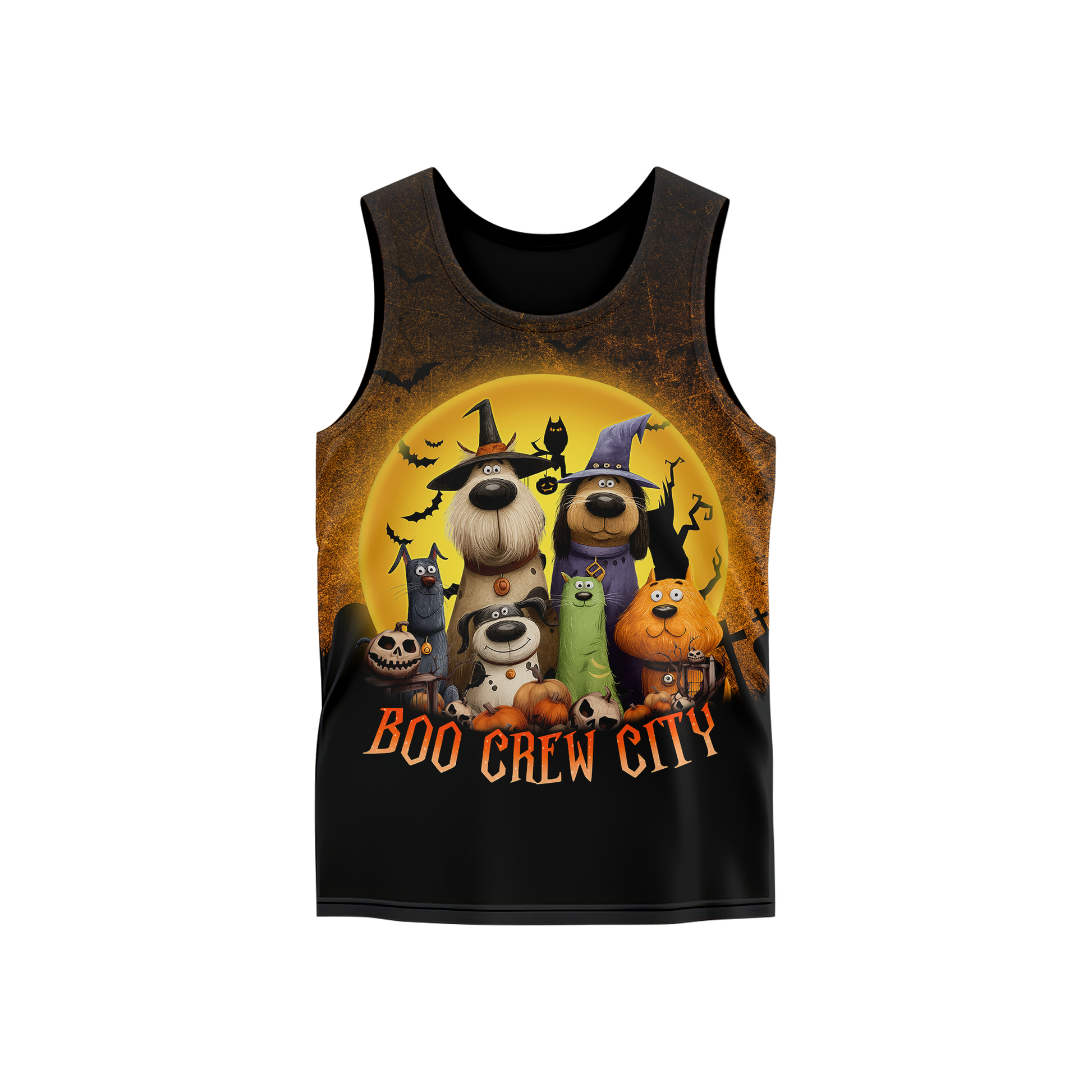 Personalized Pet In Boo Crew City, Custom Choo