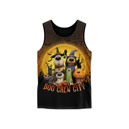 Personalized Pet In Boo Crew City, Custom Choo