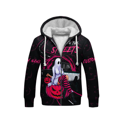 "Freak in the Streets" Ghost Pin-up shirt, Custom Choo