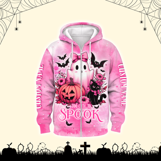 Personalized Cute Ghost Pink Halloween shirt