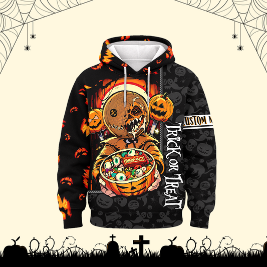 Personalized Trick 'r Treat Sam Halloween 3D shirt