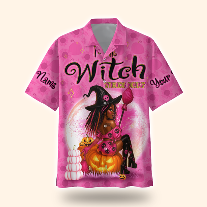 Personalized Pink Witch Hoodie – Halloween Witch Girl Pumpkin Zip Up Sweatshirt, Custom Choo