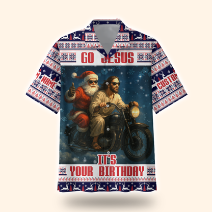 Go Jesus It’s Your Birthday Hoodie – Funny Christmas Zip Up Sweatshirt