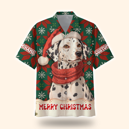 Personalized Dalmatian Hoodie – Christmas Dog Lover Gift