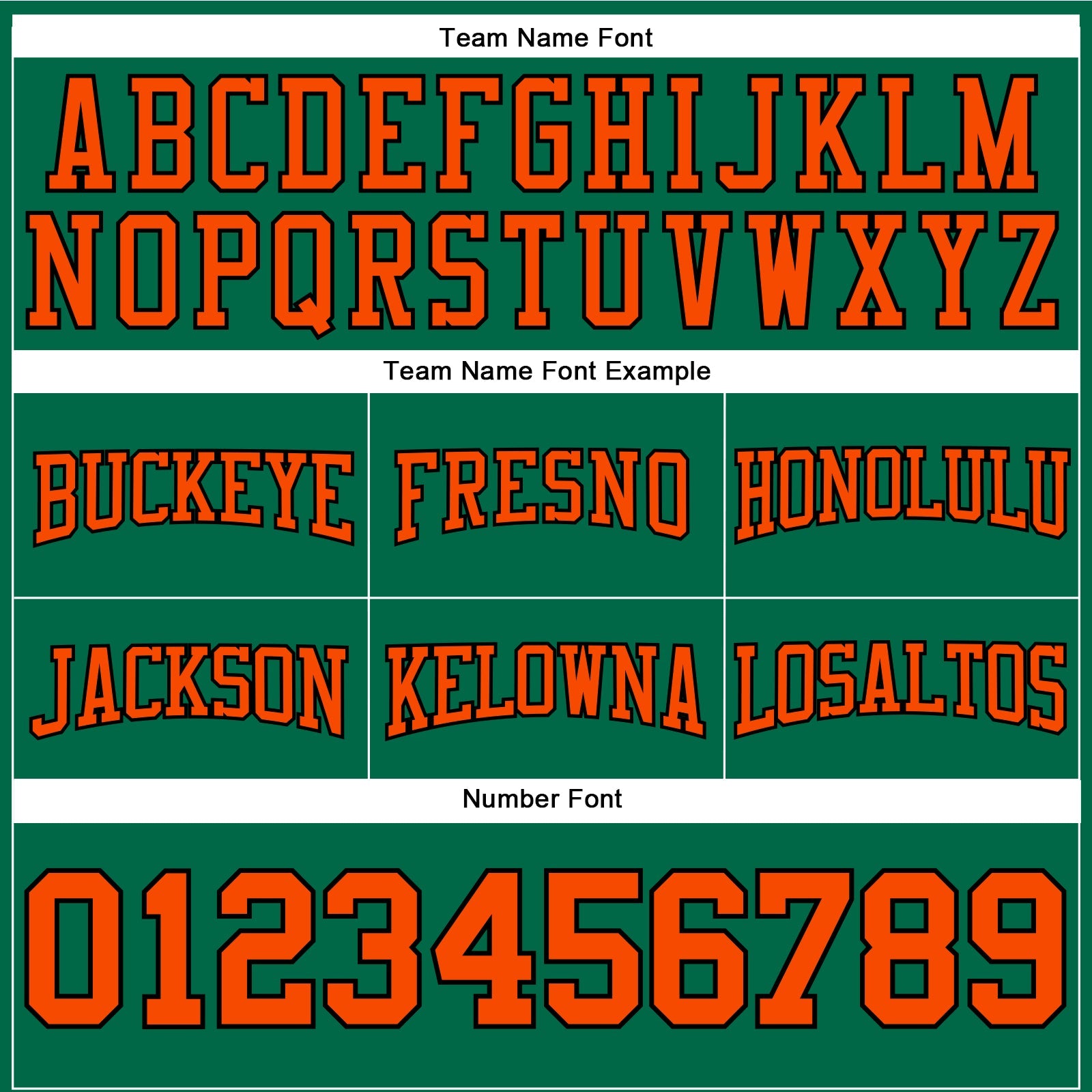 Custom Stitched Kelly Green Orange-Black Football Pullover Sweatshirt Hoodie