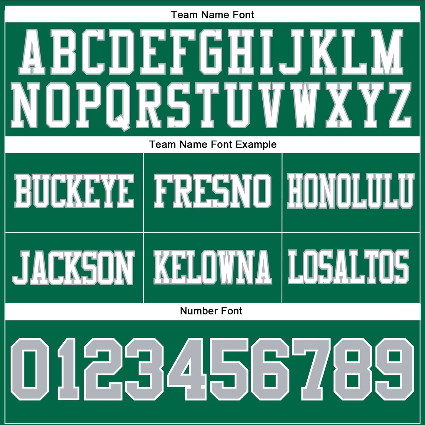 Custom Kelly Green Gray-White Authentic Football Jersey