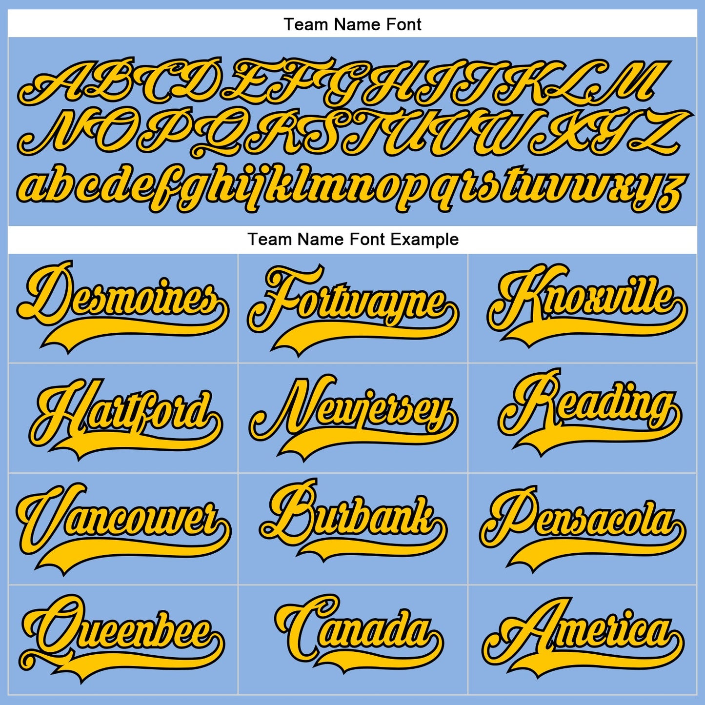 Custom Light Blue Yellow-Black Hockey Lace Neck Jersey