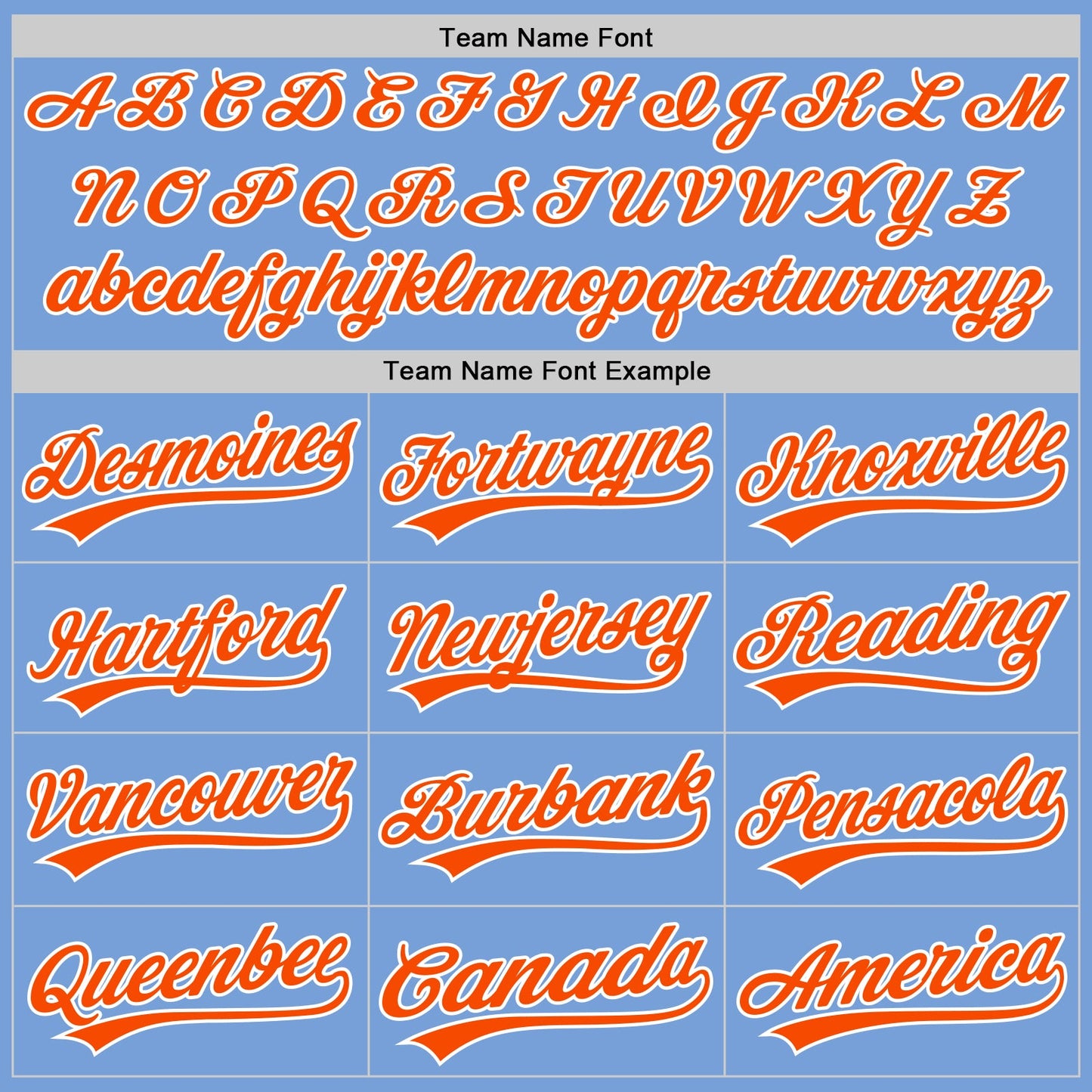 Custom Stitched Light Blue Orange-White Baseball Pullover Sweatshirt Hoodie