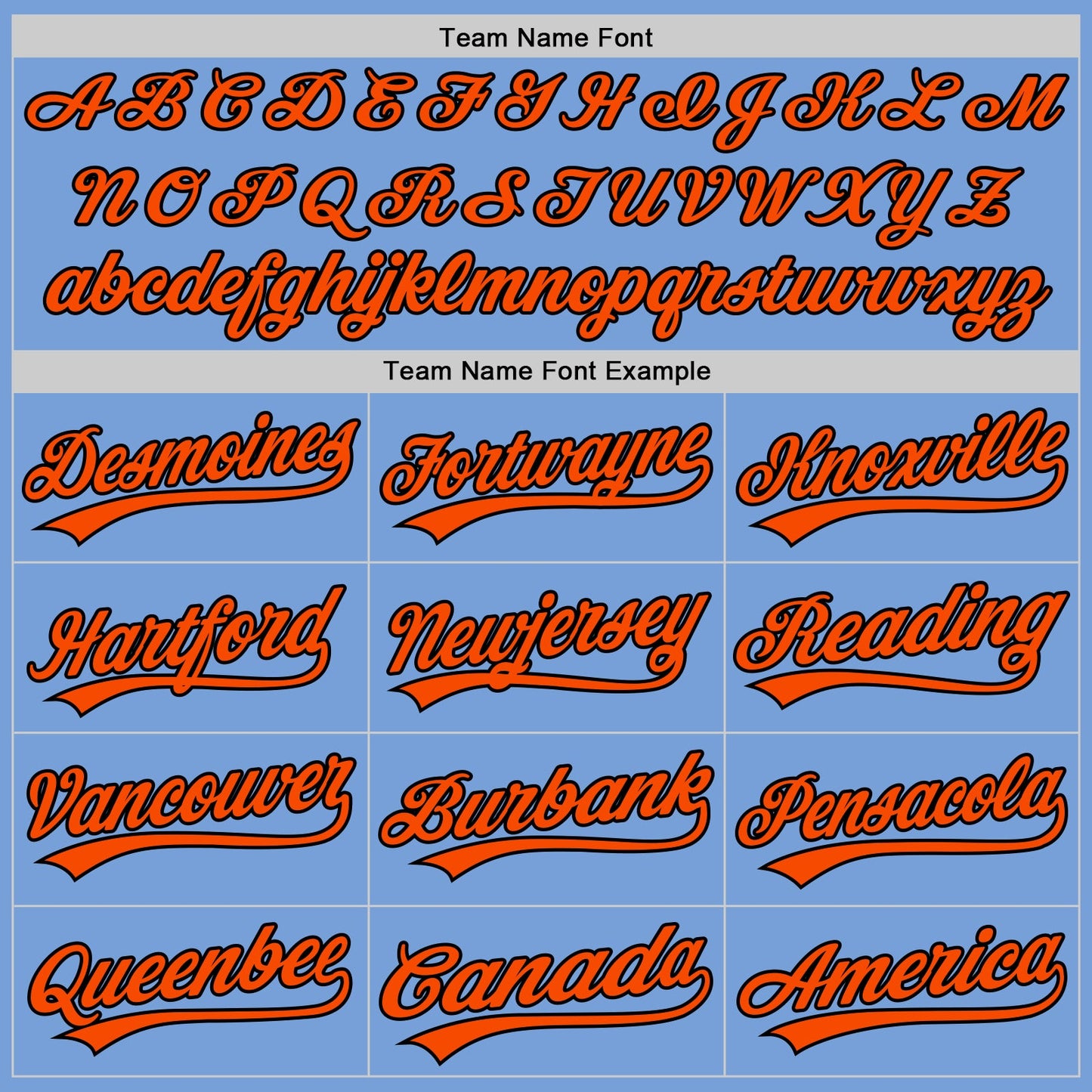 Custom Stitched Light Blue Orange-Black Baseball Pullover Sweatshirt Hoodie