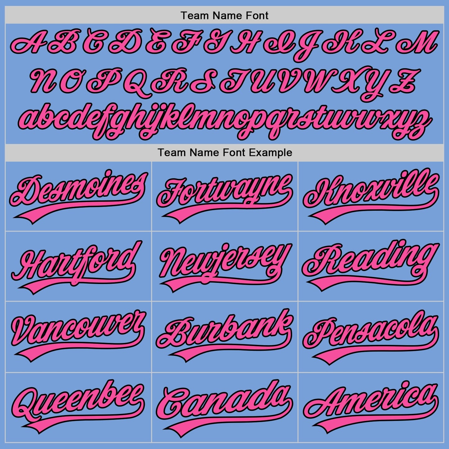 Custom Stitched Light Blue Pink-Black Baseball Pullover Sweatshirt Hoodie