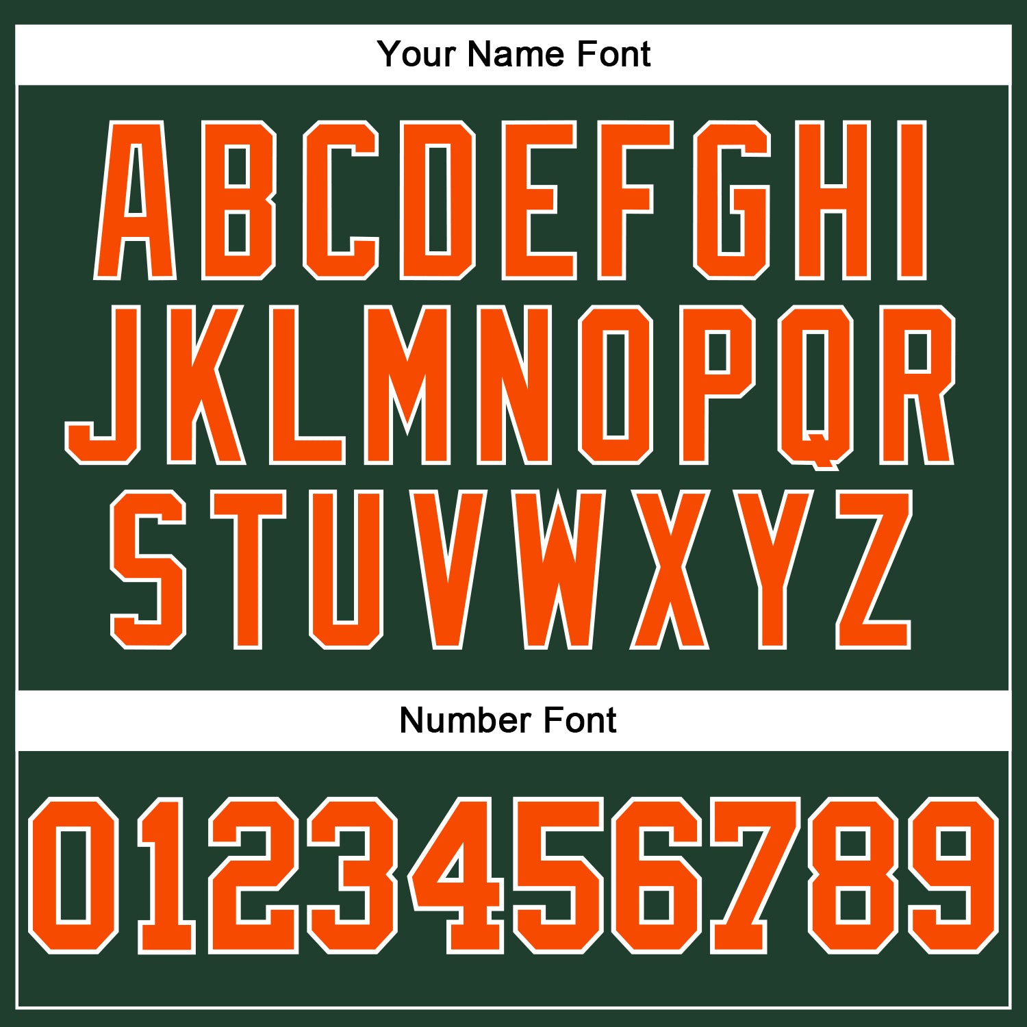 Custom Green Orange-White Long Sleeve Performance T-Shirt
