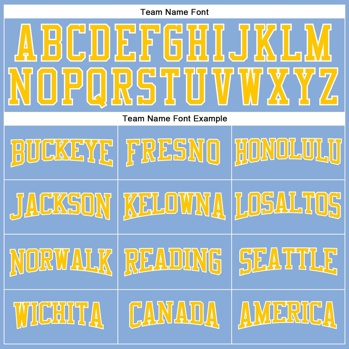 Custom Light Blue Gold-White Long Sleeve Performance T-Shirt