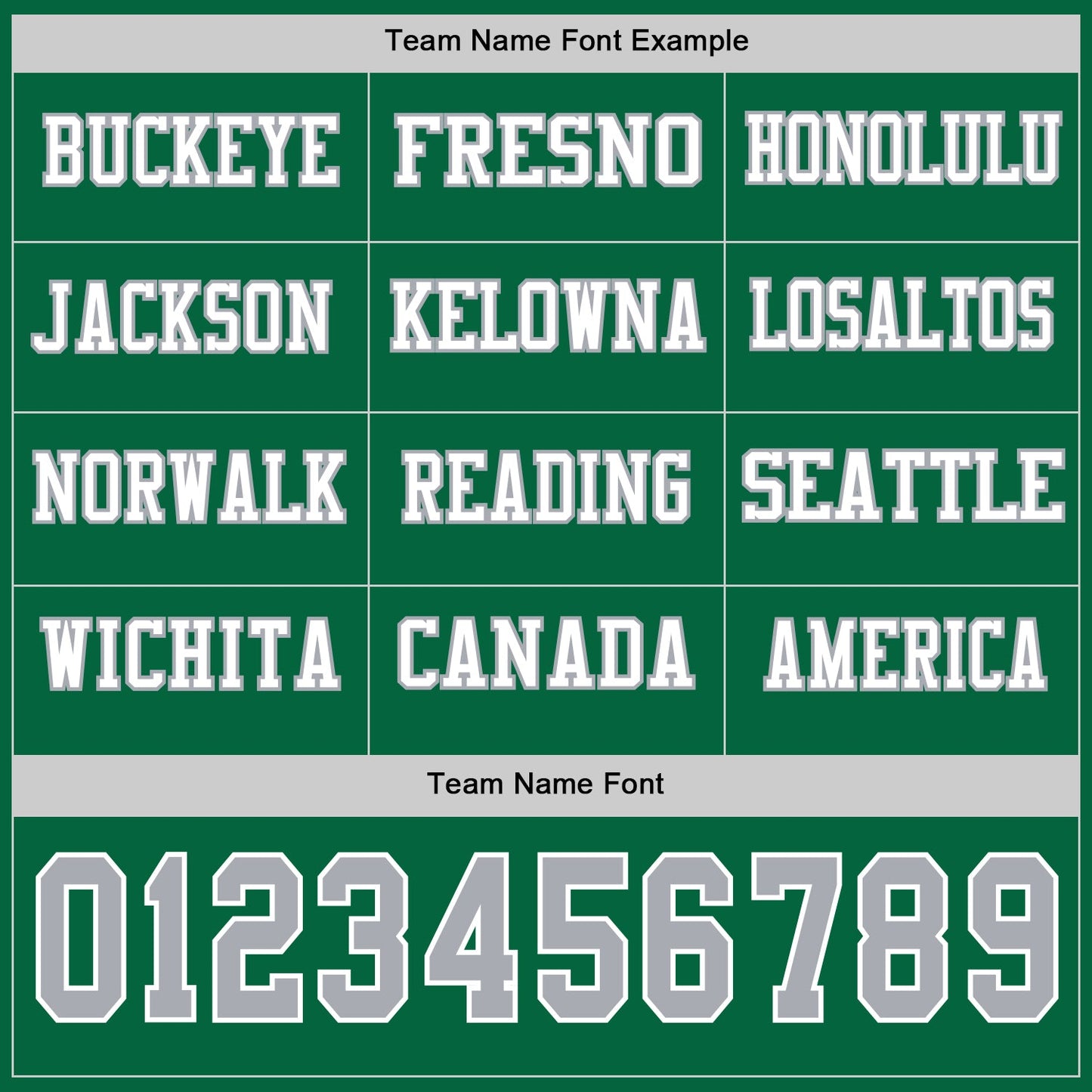 Custom Kelly Green Gray-White Long Sleeve Authentic Football Jersey