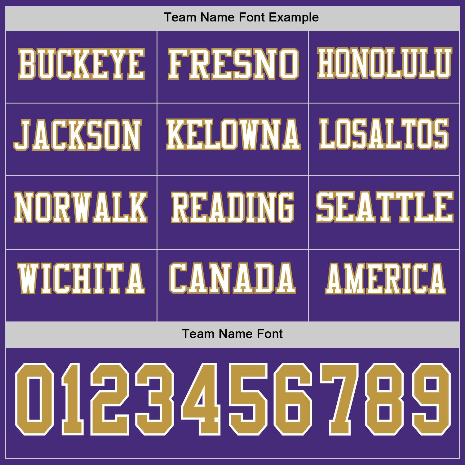 Custom Purple Old Gold-White Long Sleeve Authentic Football Jersey