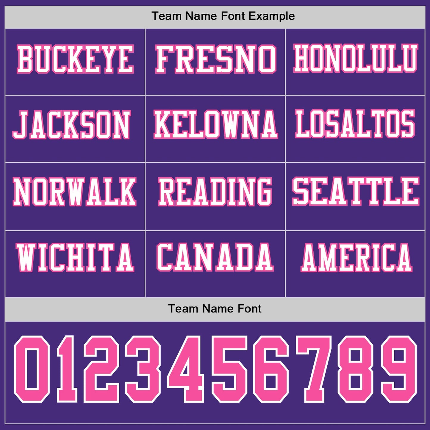Custom Purple Pink-White Long Sleeve Authentic Football Jersey