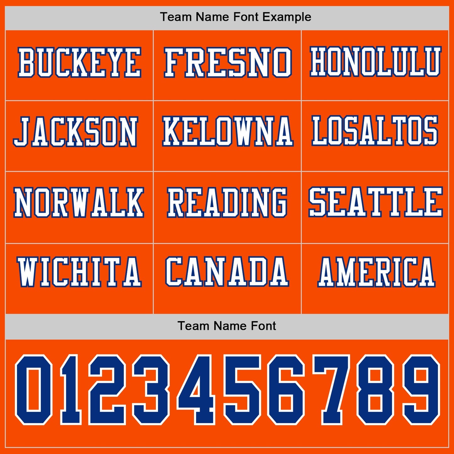 Custom Orange Royal-White Long Sleeve Authentic Football Jersey