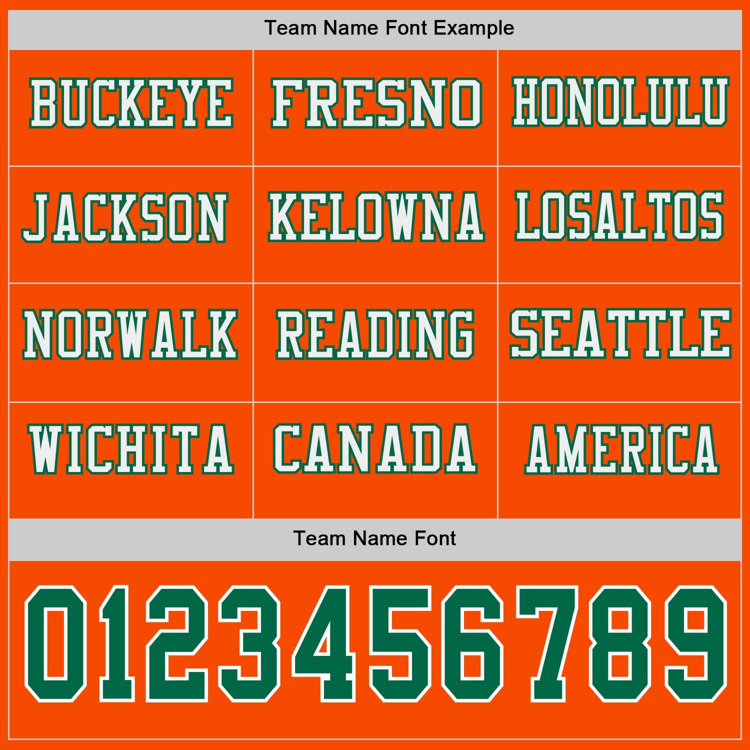 Custom Orange Kelly Green-White Long Sleeve Authentic Football Jersey