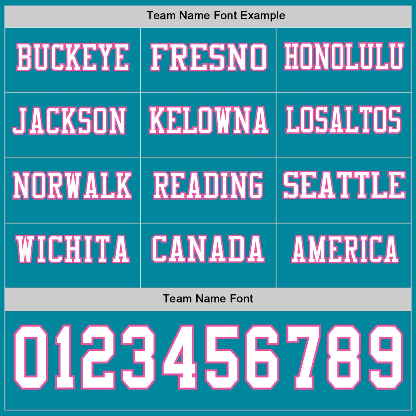 Custom Teal White-Pink Long Sleeve Authentic Football Jersey