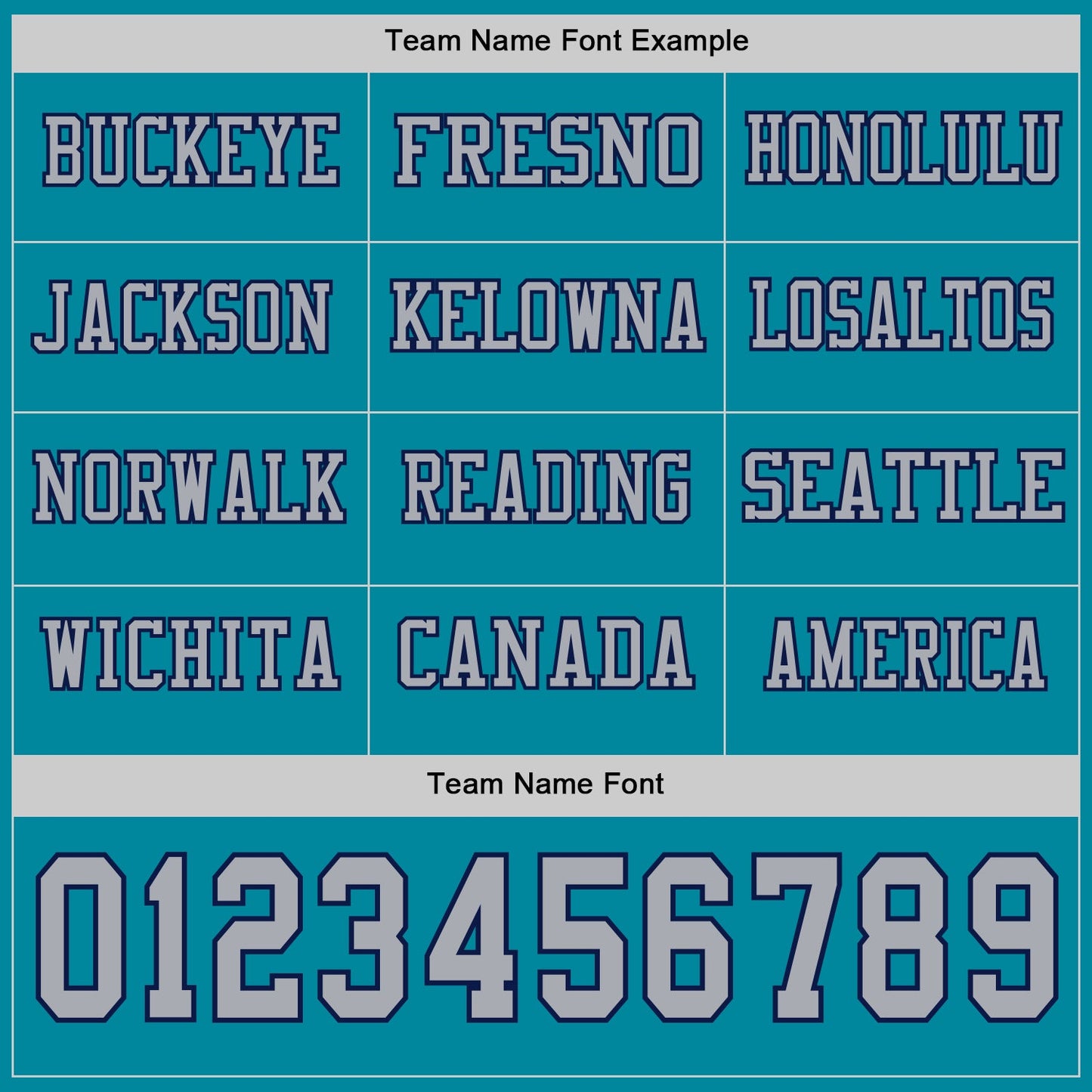 Custom Teal Gray-Navy Long Sleeve Authentic Football Jersey