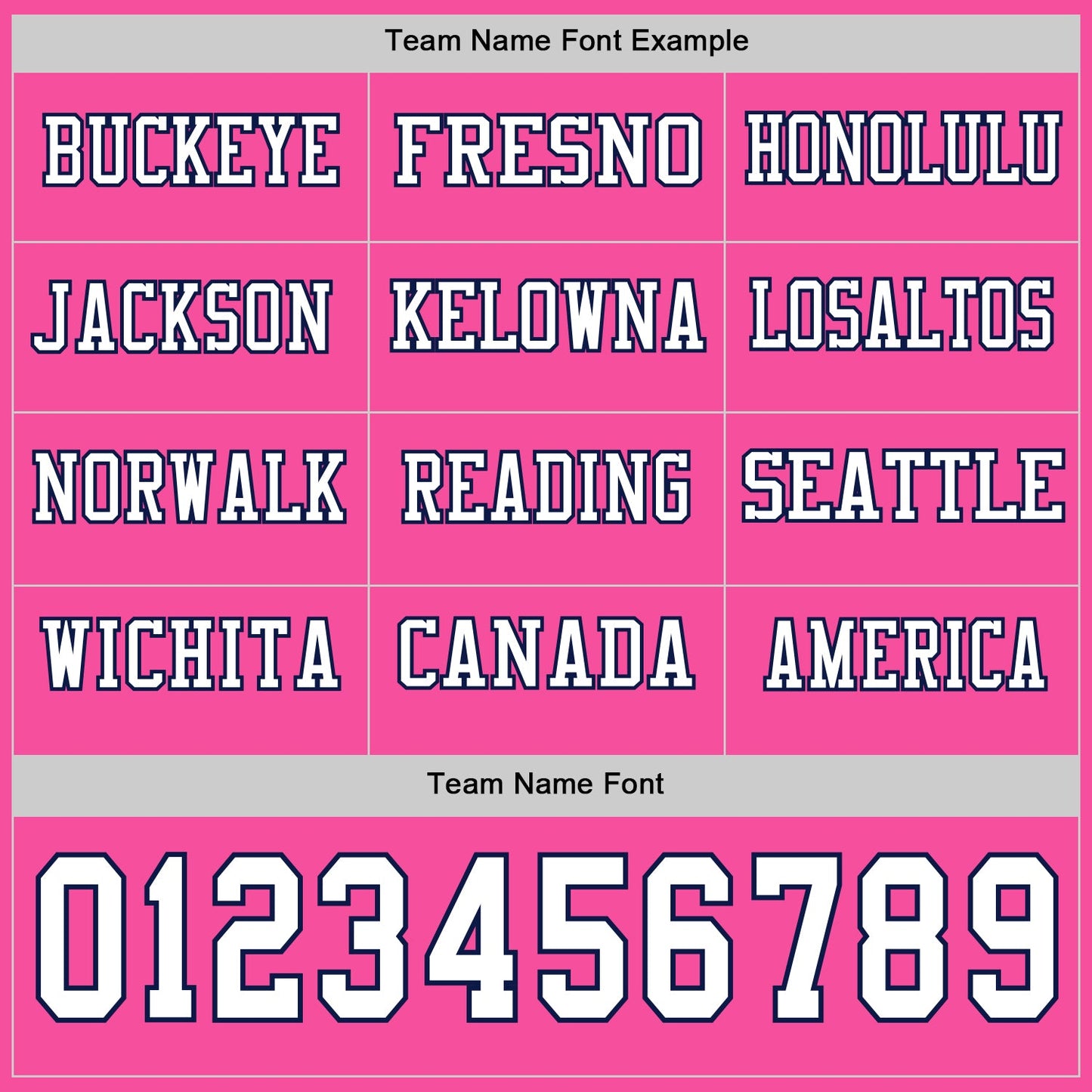 Custom Pink White-Navy Long Sleeve Authentic Football Jersey