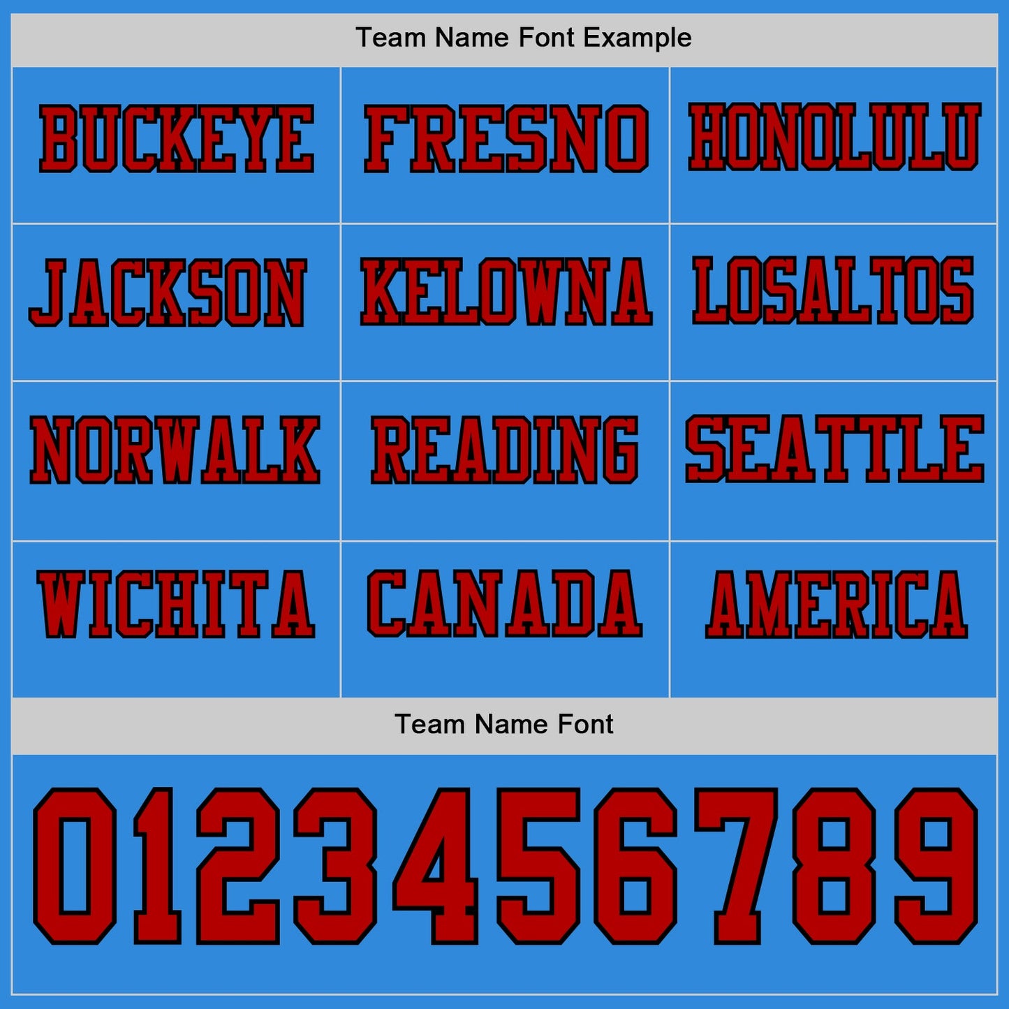 Custom Powder Blue Red-Black Long Sleeve Authentic Football Jersey