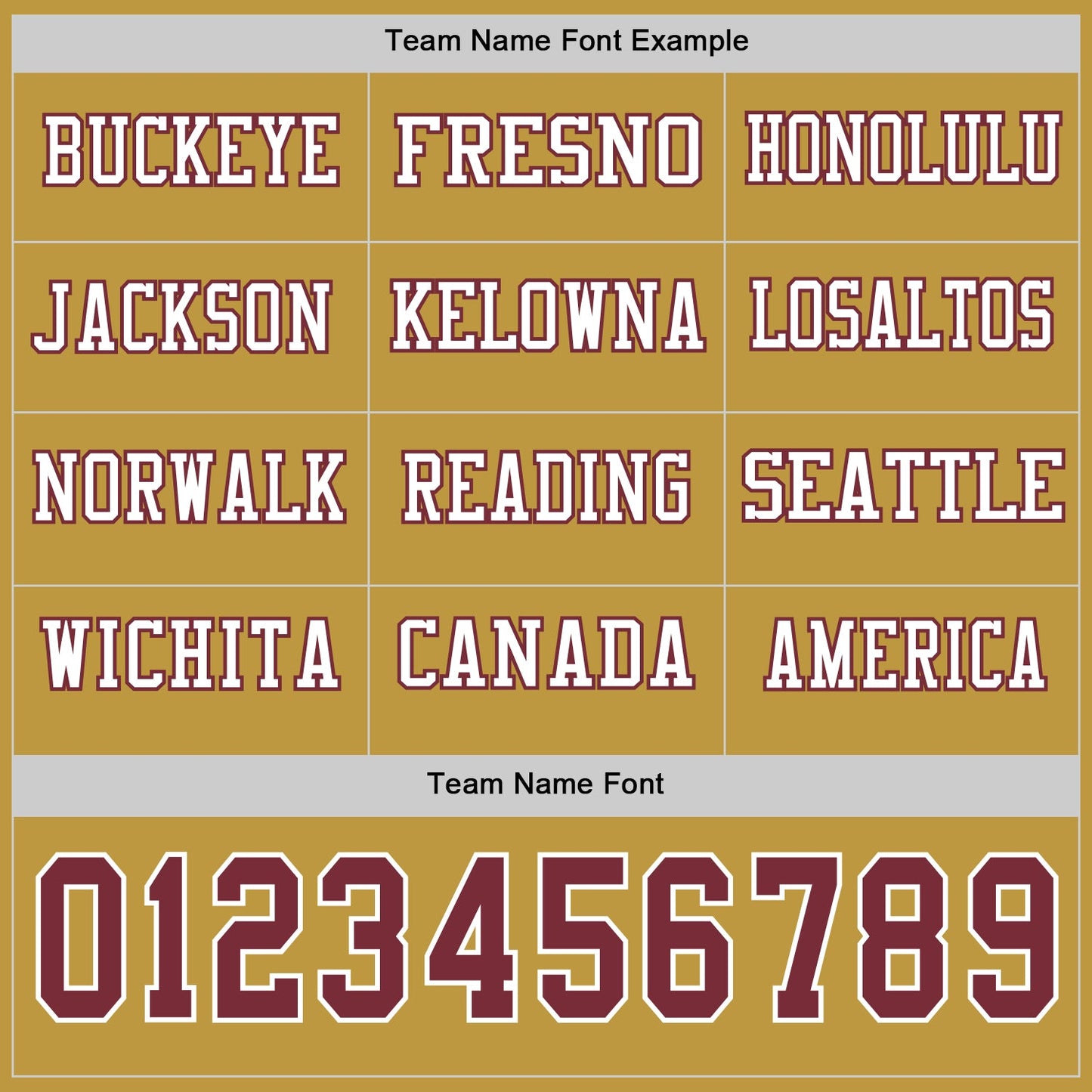 Custom Old Gold Burgundy-White Long Sleeve Authentic Football Jersey