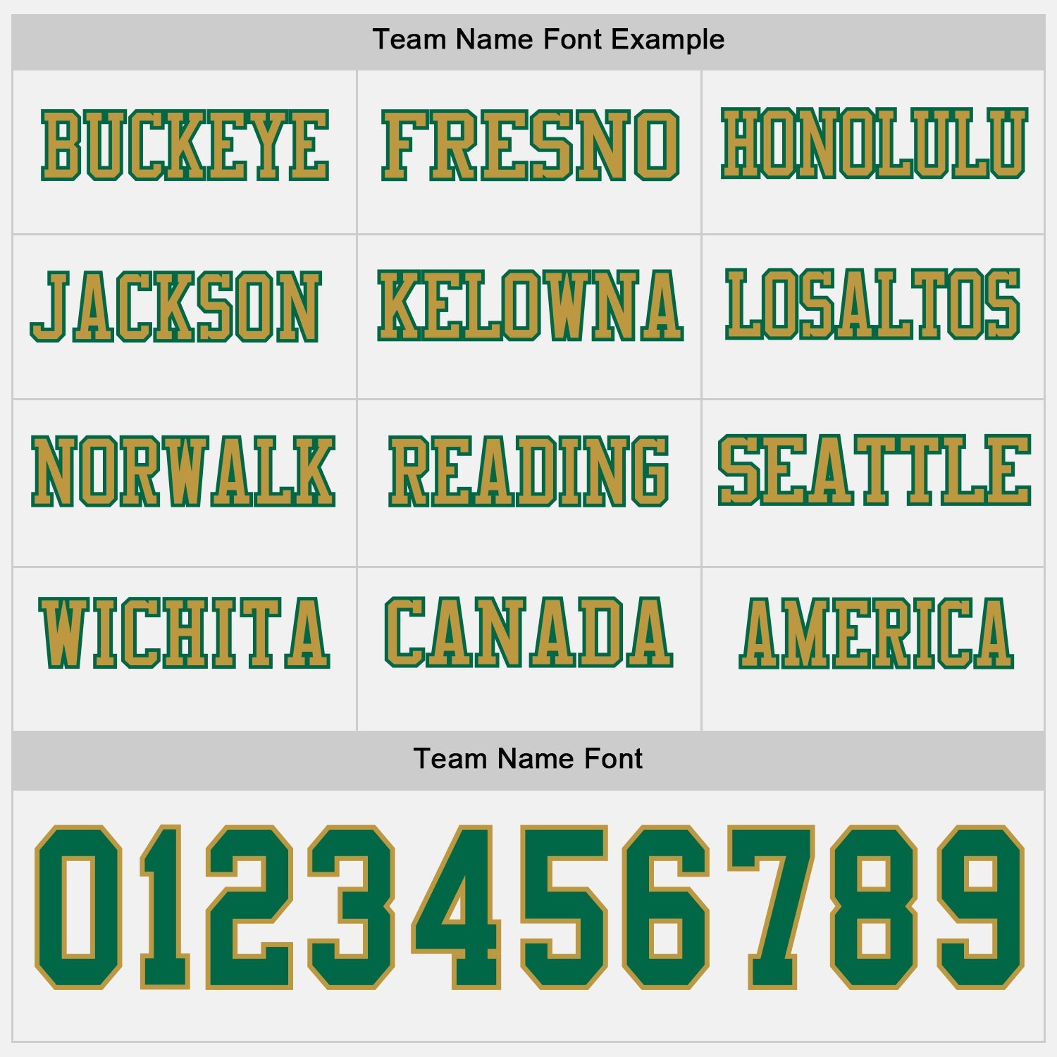 Custom White Kelly Green-Old Gold Long Sleeve Authentic Football Jersey