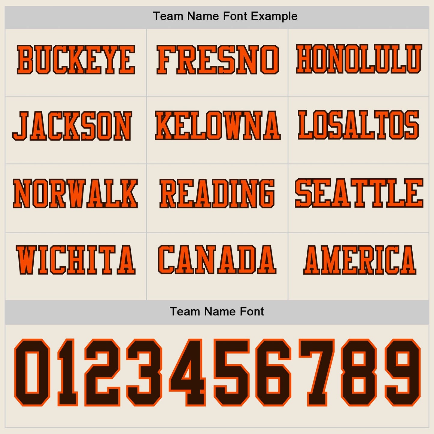 Custom Cream Brown-Orange Long Sleeve Authentic Football Jersey