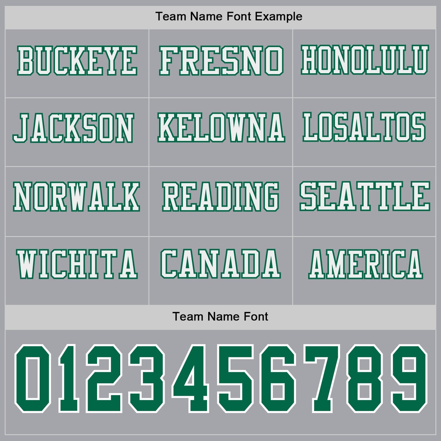 Custom Gray Kelly Green-White Long Sleeve Authentic Football Jersey