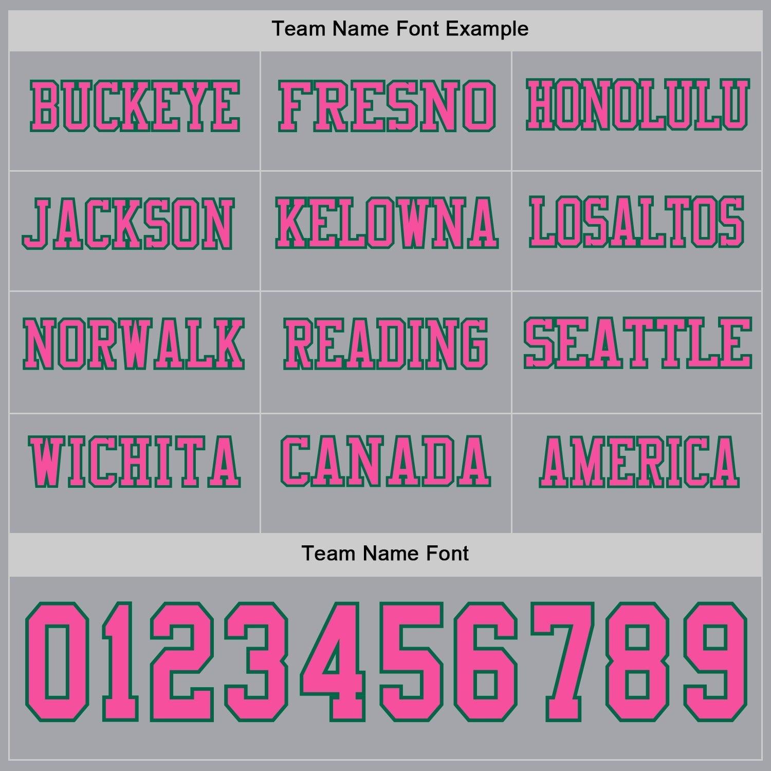 Custom Gray Pink-Kelly Green Long Sleeve Authentic Football Jersey
