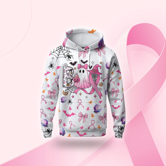 Pink Ribbon Ghost "Boo" Hollow