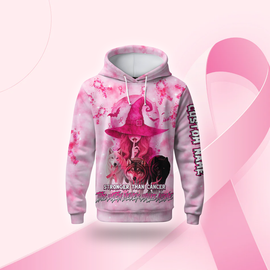 Personalized This Witch Never Walks Alone Awareness Shirt, Custom Choo